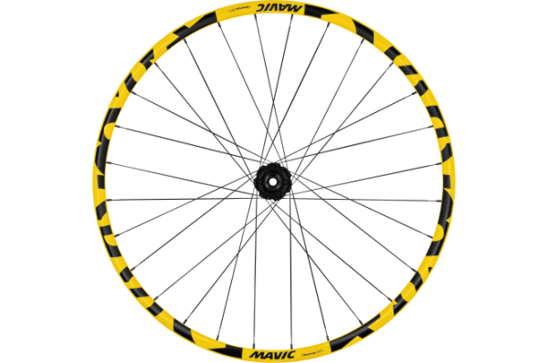 Laufrad Downhill DEEMAX DHINT27,5 12x148 BST XD, HR, 6-Loch Yellow/Black