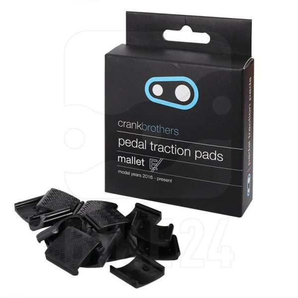 Traction-Pads für Mallet/Enduro 8x1mm+8x2mm Set Black