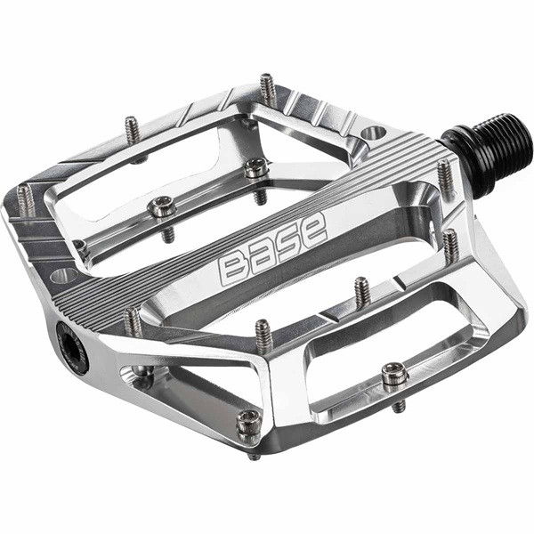 Plattformpedale Base Alu Silver
