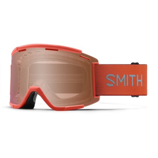 Brille Squad MTB XL Poppy Terra Contrast Rose Flash +Clear Lens