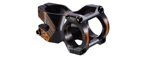 Vorbau Black One Enduro 50mm Ø31,8mm Schwarz/Fox-Orange