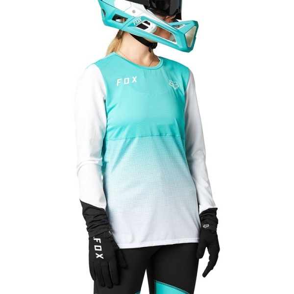 Jersey Flexair langarm 21 Woman Teal