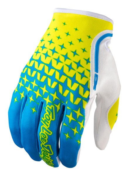 XC Glove STARBURST Handschuhe Cyan/Yellow