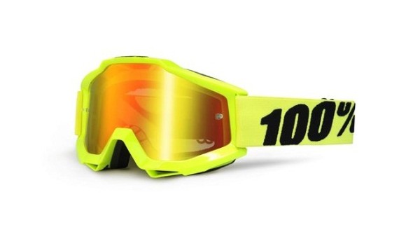 Brille Accuri Anti Fog Mirror Lens FluoYellow