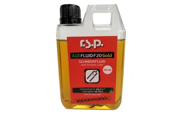AirFluid Schmierfluid F20 Gold 250ml