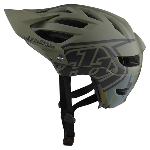 MTB-Helm A1 Mips Youth Camo Army OS