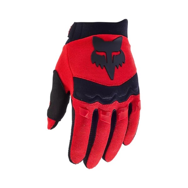 Handschuhe Dirtpaw Glove Kinder/Jugend New Flo Red/Black