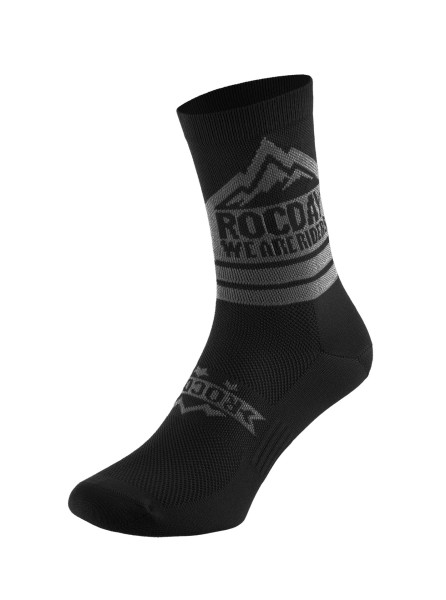 Socken Trail Sock Black/Grey