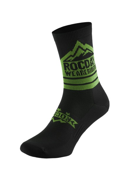 Socken Trail Sock Black/Green
