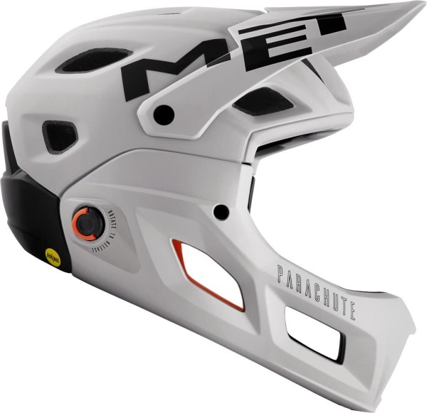 Fullface-Helm Enduro+Chin Parachute MCR Mips Matt Gray