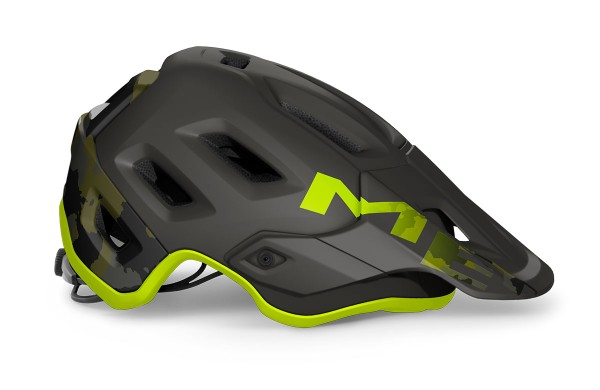 MTB-Helm Enduro Roam MIPS Camo Lime Green Matt